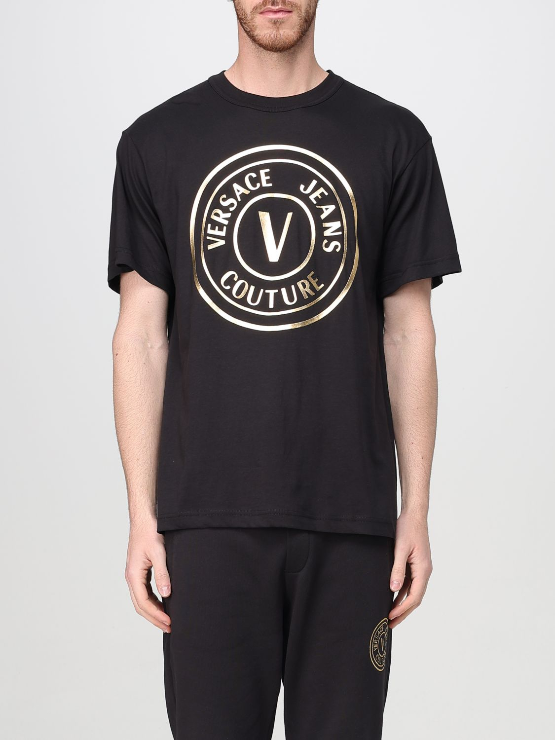 [VERSACE JEANS COUTURE] T-shirts Short Sleeve SS25 78GAHT01CJ00T G89