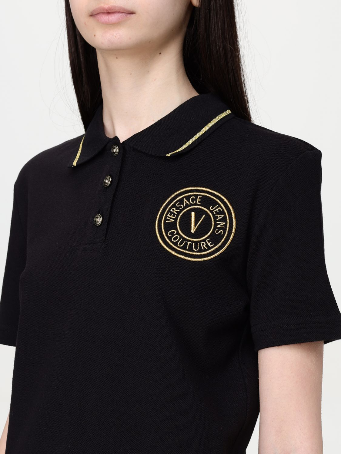 [VERSACE JEANS COUTURE] T-shirts Short Sleeve SS25 78HAGT00CJ01T G89
