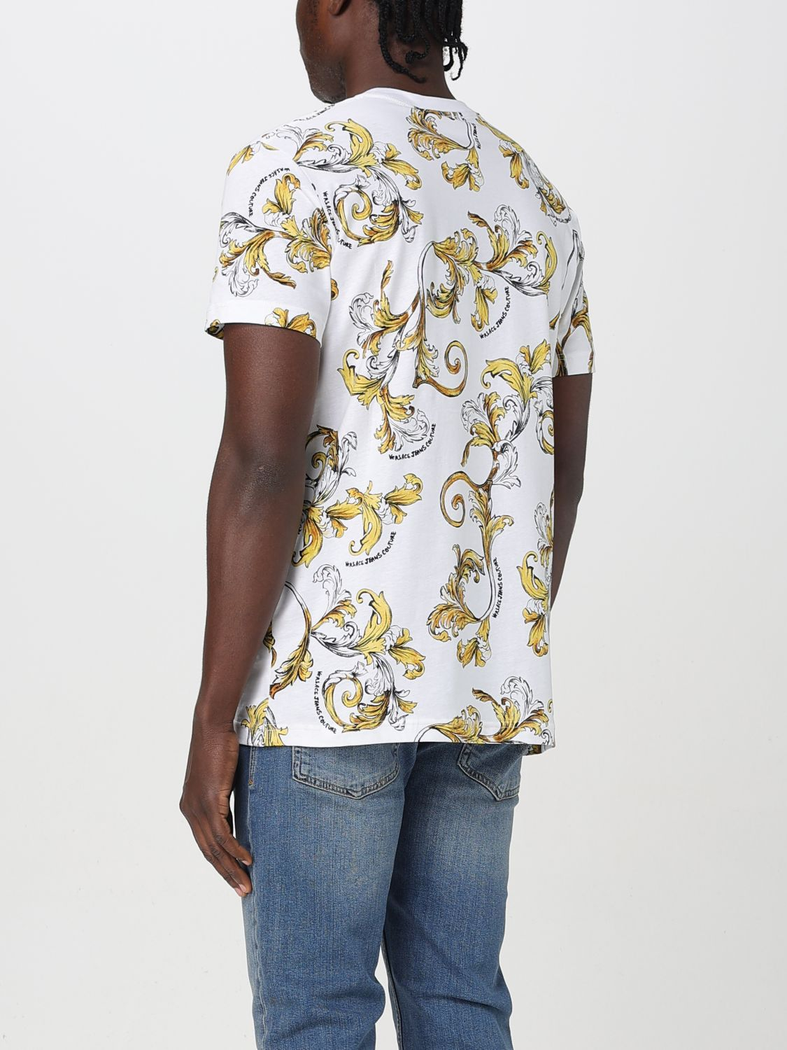 [VERSACE JEANS COUTURE] T-shirts Short Sleeve SS25 78GAH6S0JS458 G03