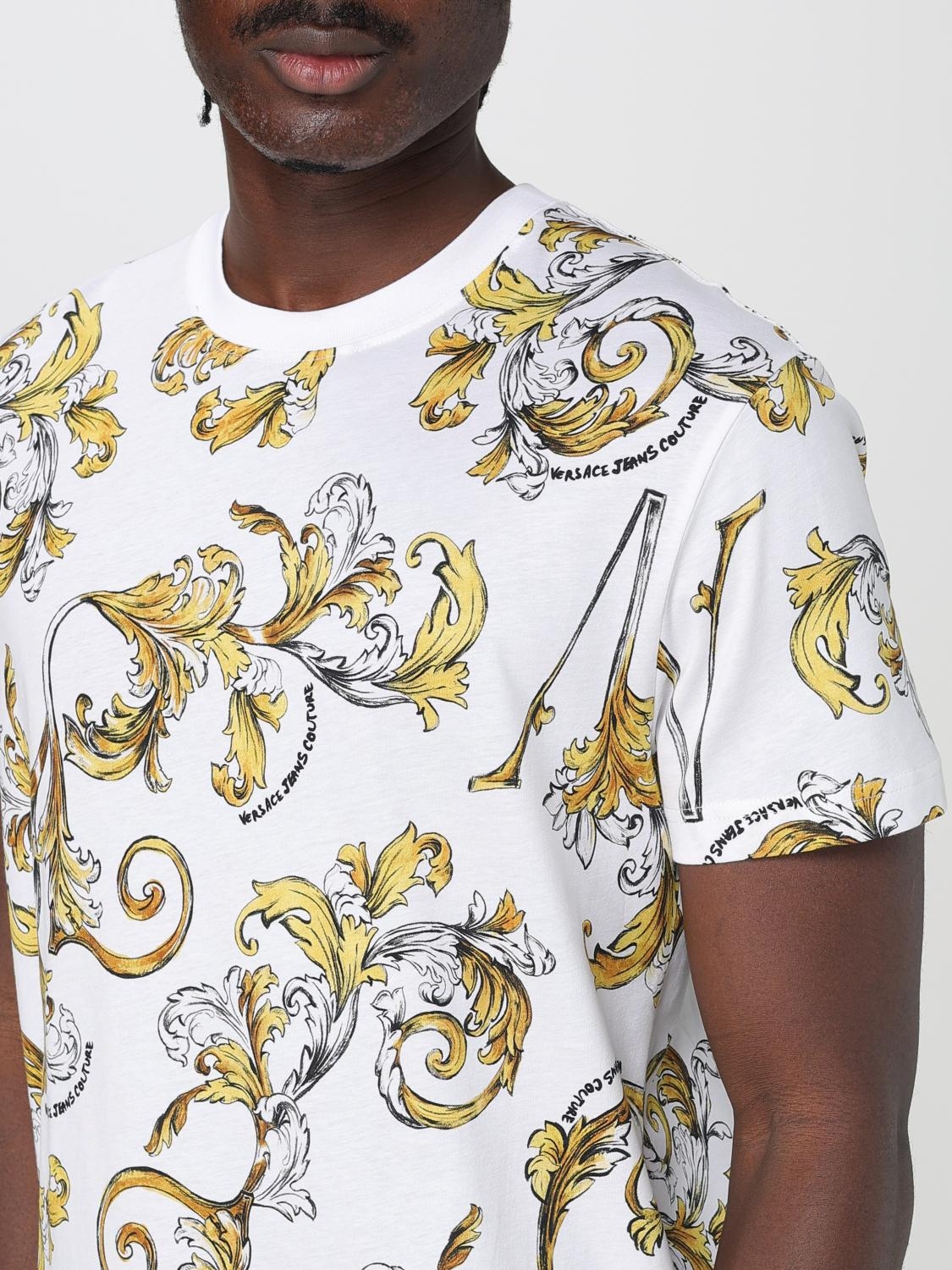 [VERSACE JEANS COUTURE] T-shirts Short Sleeve SS25 78GAH6S0JS458 G03