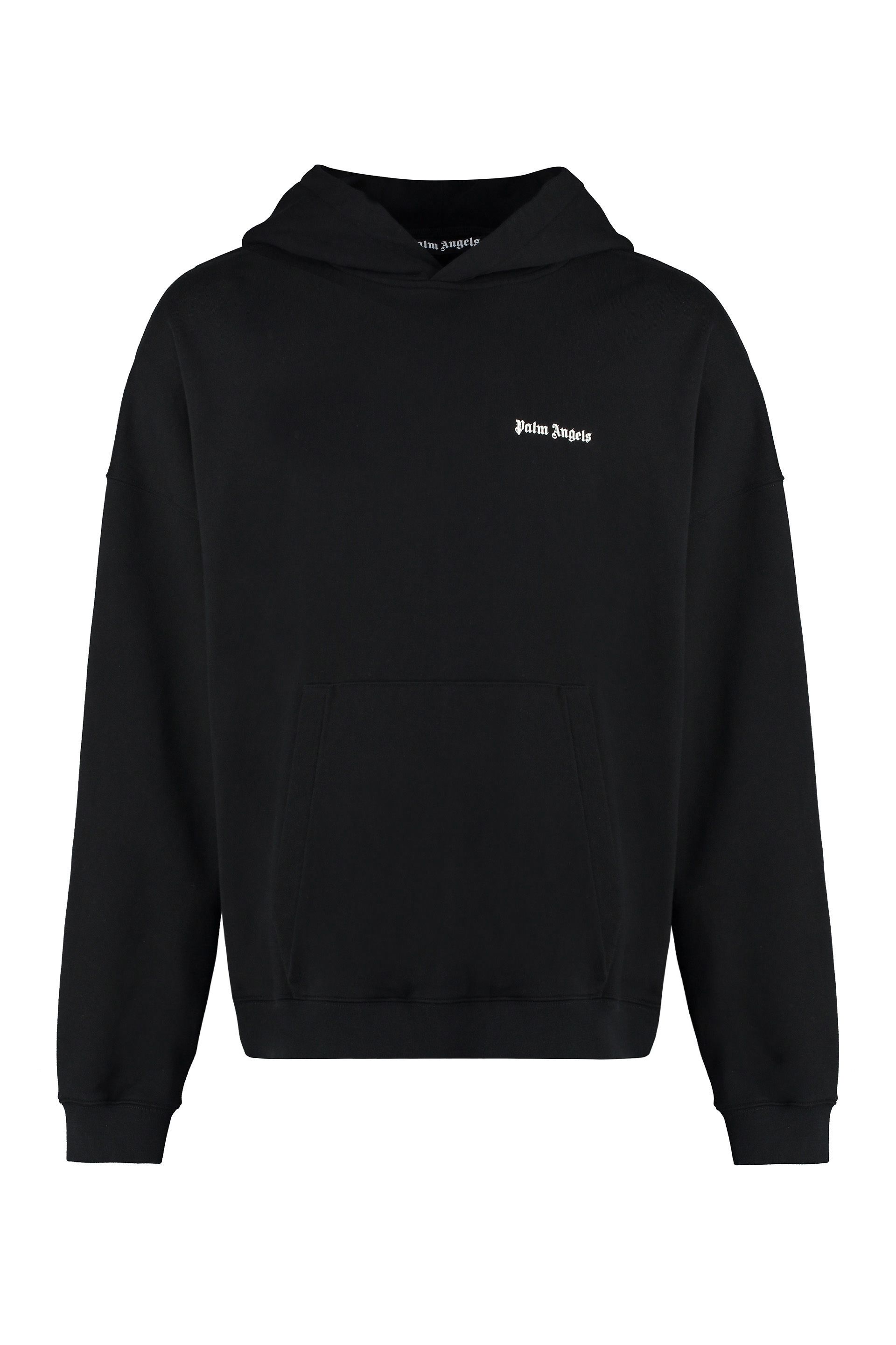 [Palm Angels] Hoodie FW23 PMBB126F23FLE0011001_BLACKWHITE