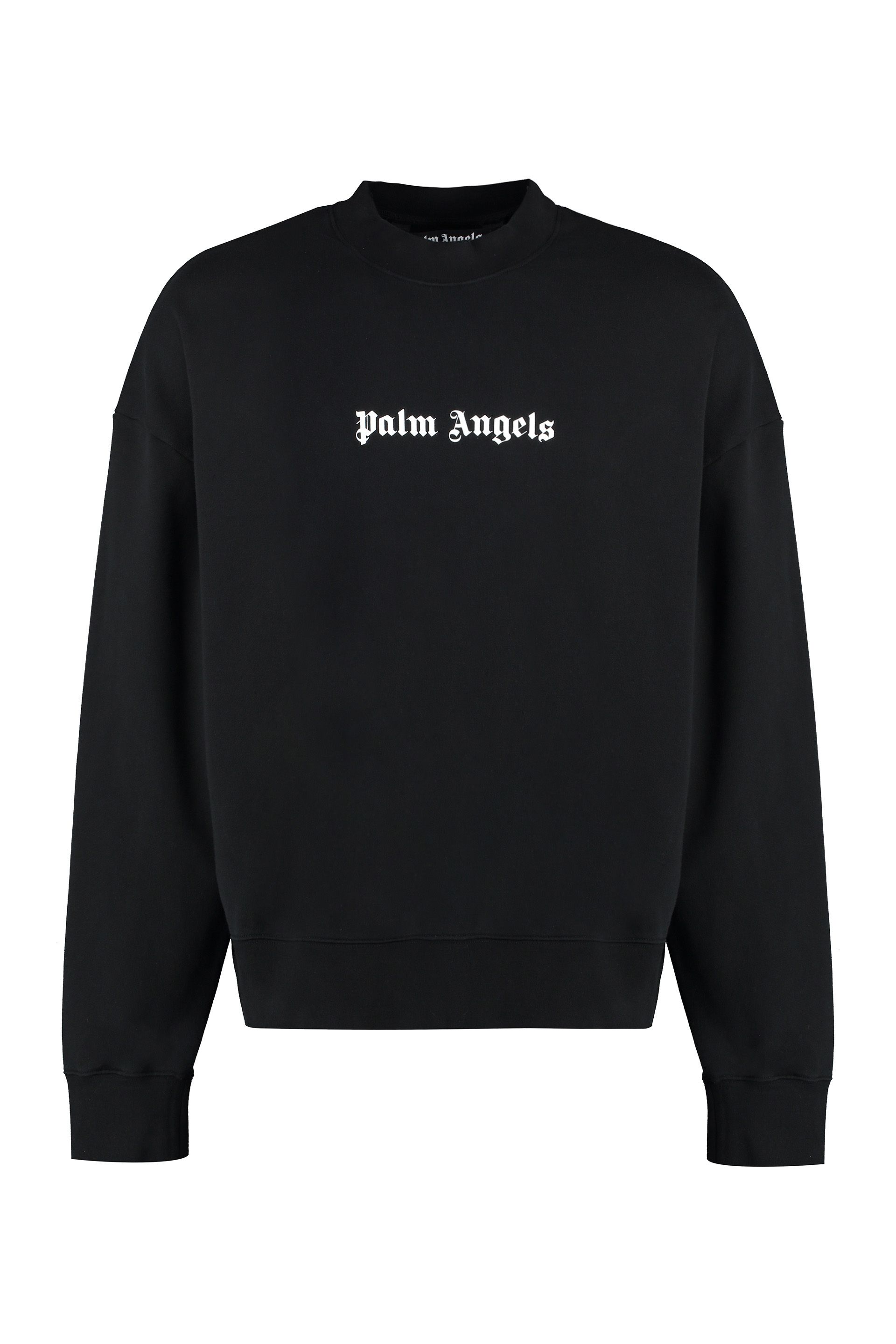 [Palm Angels] Sweatshirt FW23 PMBA074F23FLE0031001_BLACKWHITE