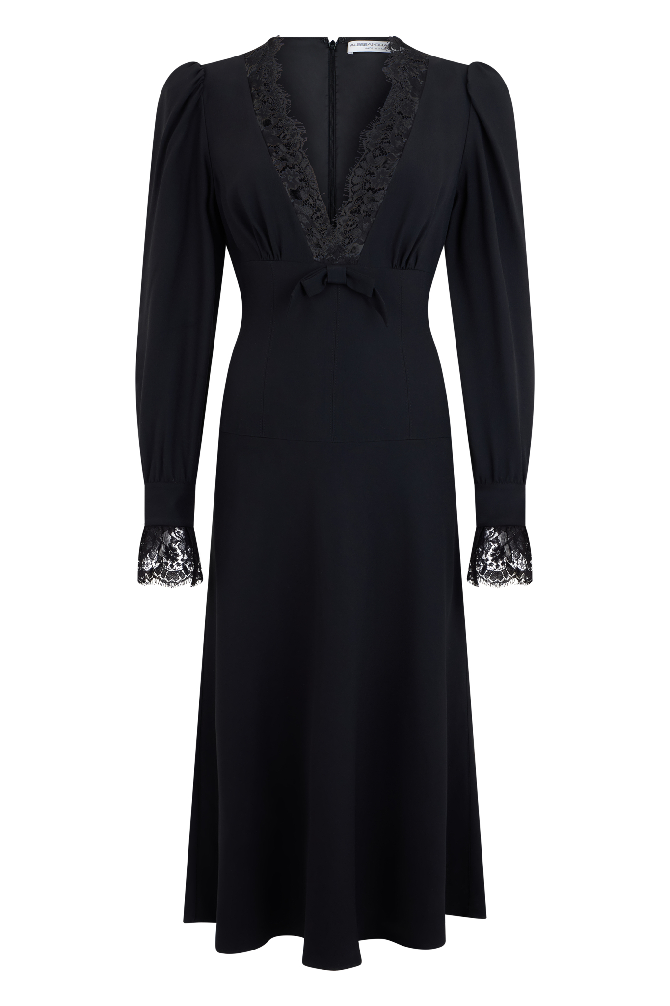 [Alessandra Rich] Long sleeve dress SS25 FABX3985F4504_0900