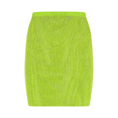 [Santa Brands] Mini skirt FW23 MINITRANSPARENTSKIRT_NEONLIME