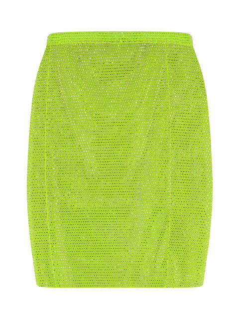[Santa Brands] Mini skirt FW23 MINITRANSPARENTSKIRT_NEONLIME