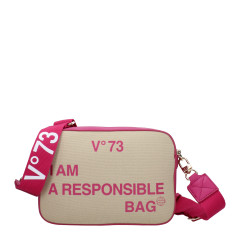 [V°73] Cross body bag SS26 73BS6AF04NATURFUXIA