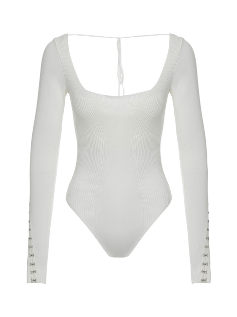 [Anna October] T-shirts Long Sleeve SS23 PS2332_WHITE