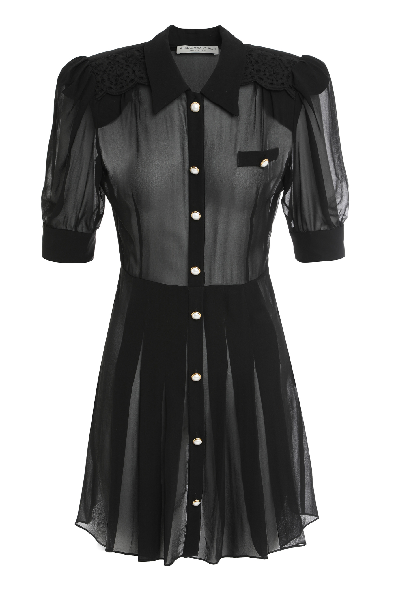 [Alessandra Rich] Short sleeve dress SS24 FABX3635F2890_0900
