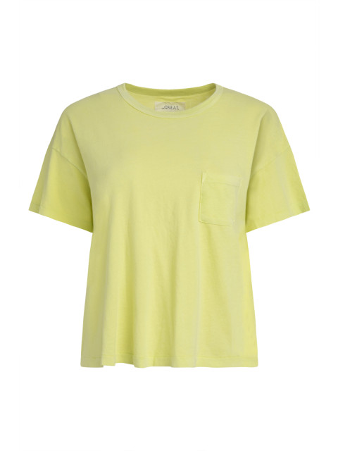 [The Great] T-shirts Short Sleeve FW23 T667002_LIMEZ