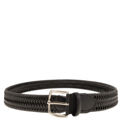 [ALBERTO LUTI] Belt CO ELASTICO CERATO NEW NERO