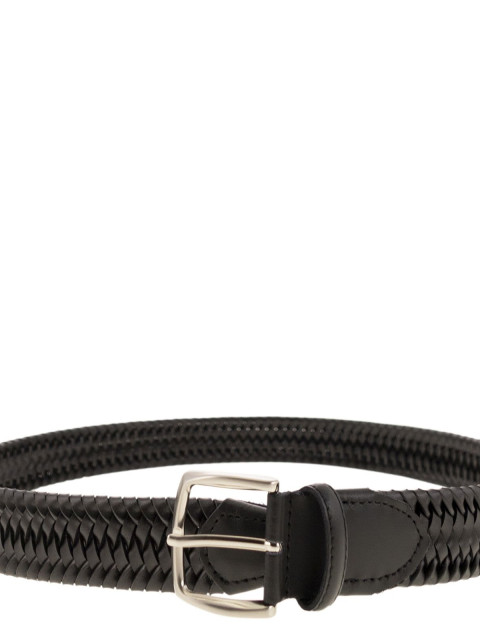 [ALBERTO LUTI] Belt CO ELASTICO CERATO NEW NERO