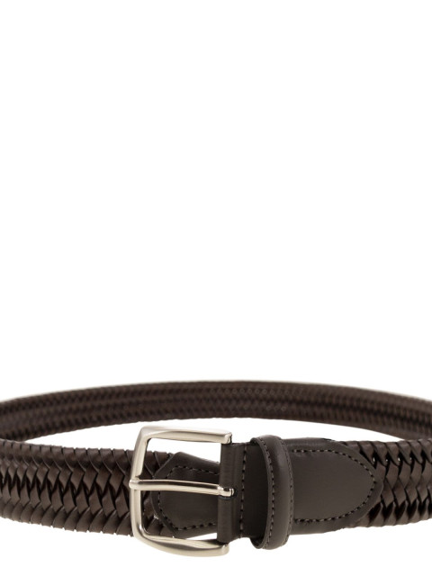[ALBERTO LUTI] Belt CO ELASTICO CERATO NEW MORO