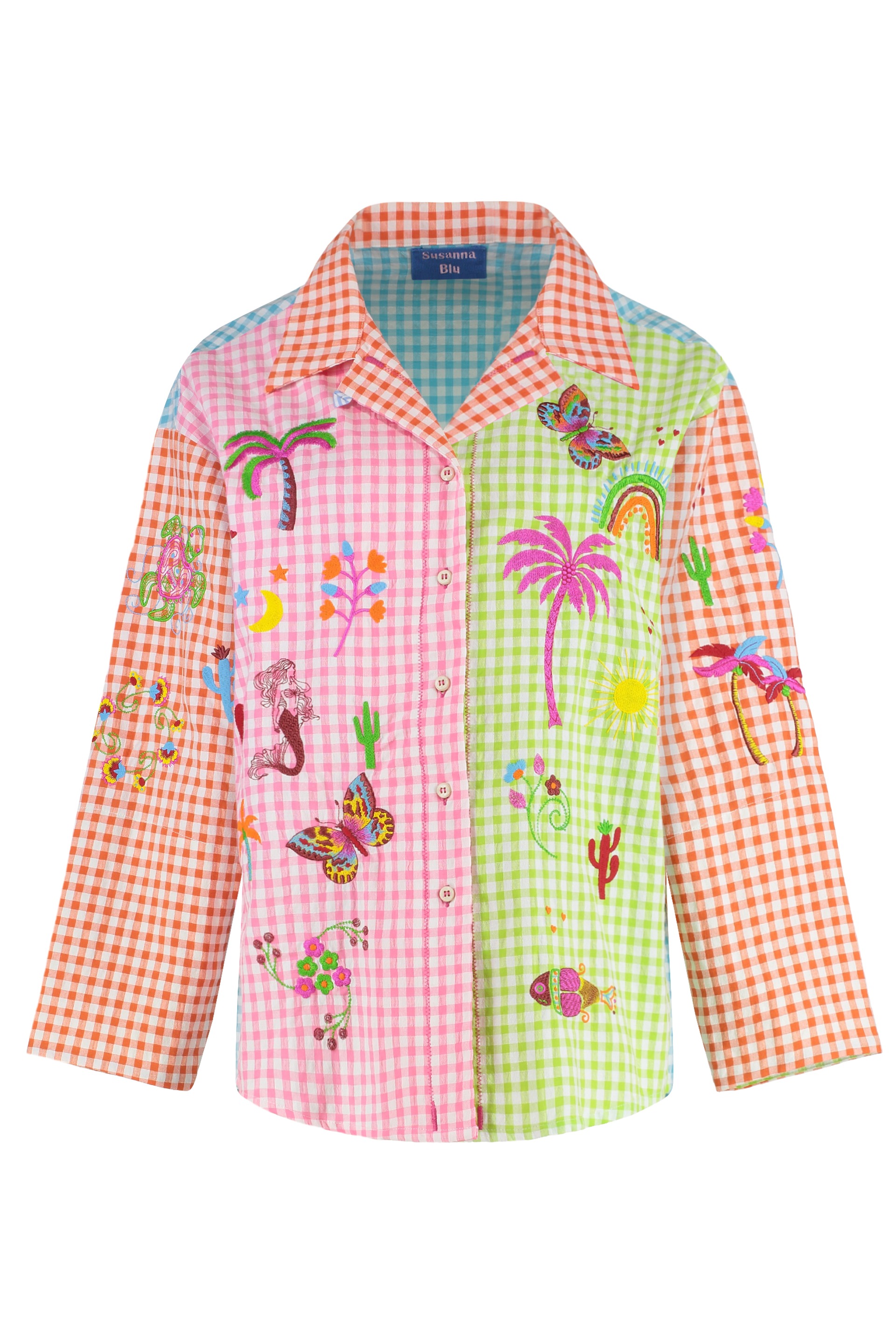 [Susanna Blu] Shirts Long Sleeve SS24 GARDENIABLOUSEGB5_GB5