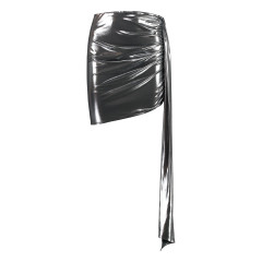 [MAGDA BUTRYM] Mini skirt FW23 197723_SILVER