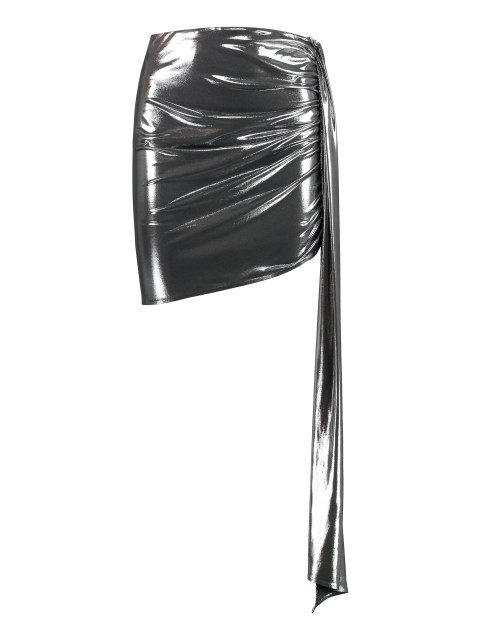 [MAGDA BUTRYM] Mini skirt FW23 197723_SILVER