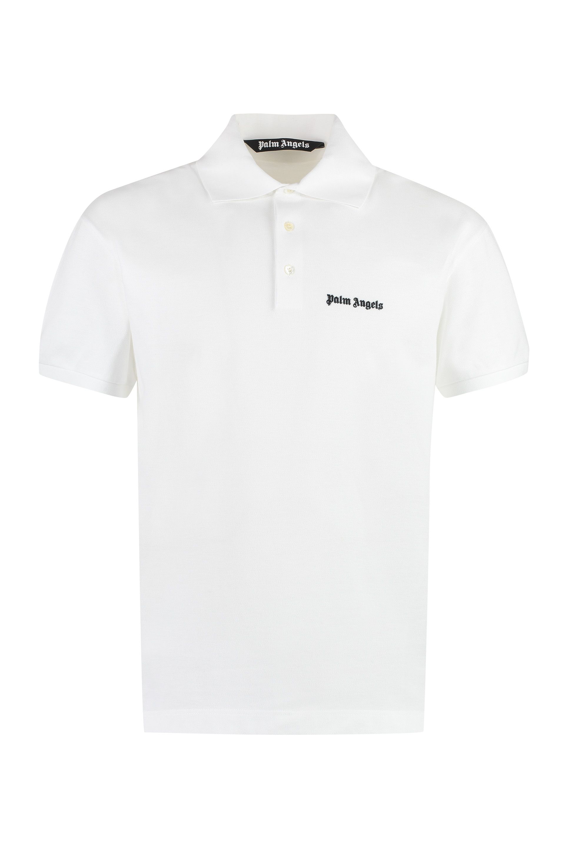 [Palm Angels] T-shirts Short Sleeve FW23 PMGB012F23FAB0010110_WHITEBLACK