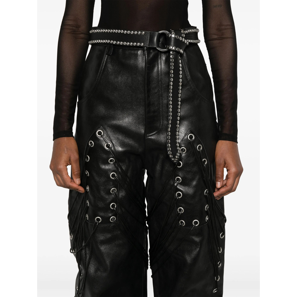 [Who Decides War] Trousers SS25 WIDE LEG GROMM  COAL