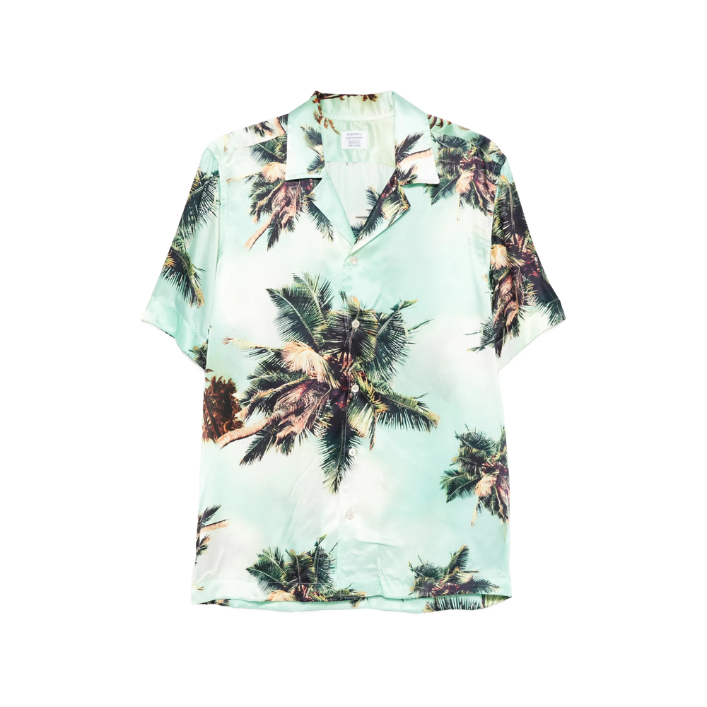 [Mazzarelli] Shirts Short Sleeve SS26 47137 SETA SS HAWAI