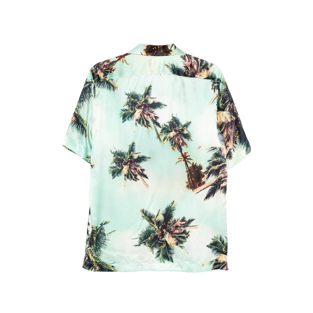 [Mazzarelli] Shirts Short Sleeve SS26 47137 SETA SS HAWAI
