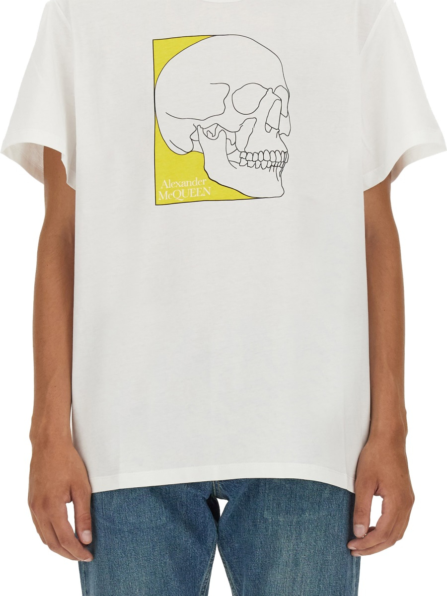 [Alexander McQueen] T-shirts Short Sleeve FW23 759448_QVZ300900
