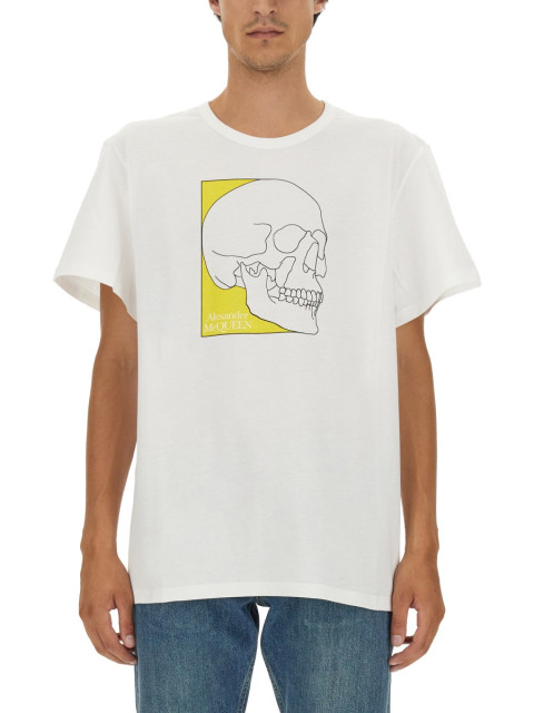 [Alexander McQueen] T-shirts Short Sleeve FW23 759448_QVZ300900