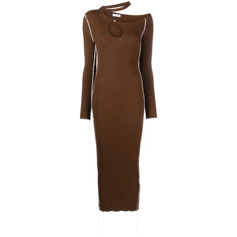 [Julfer] Long sleeve dress FW23 KYLIE DRESS  HAZEL