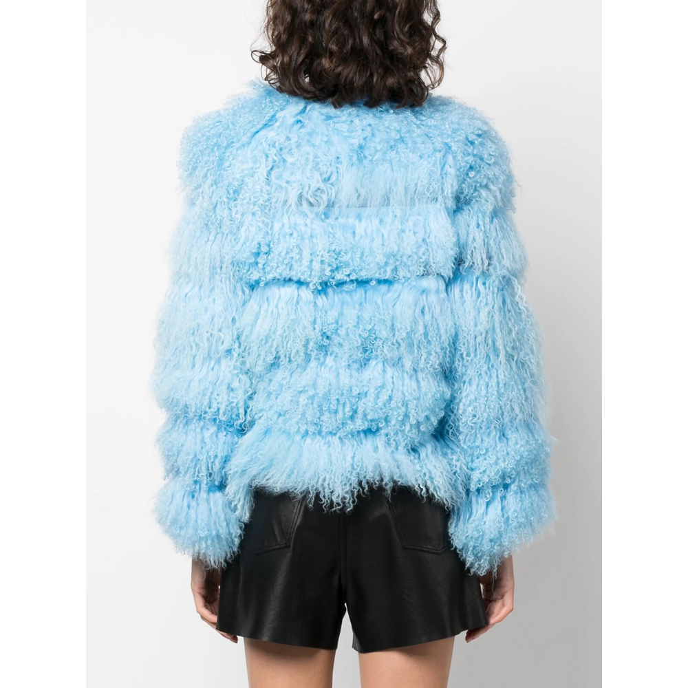 [Dancassab] Leather Jacket FW23 DCASPMF MFUR PASTE