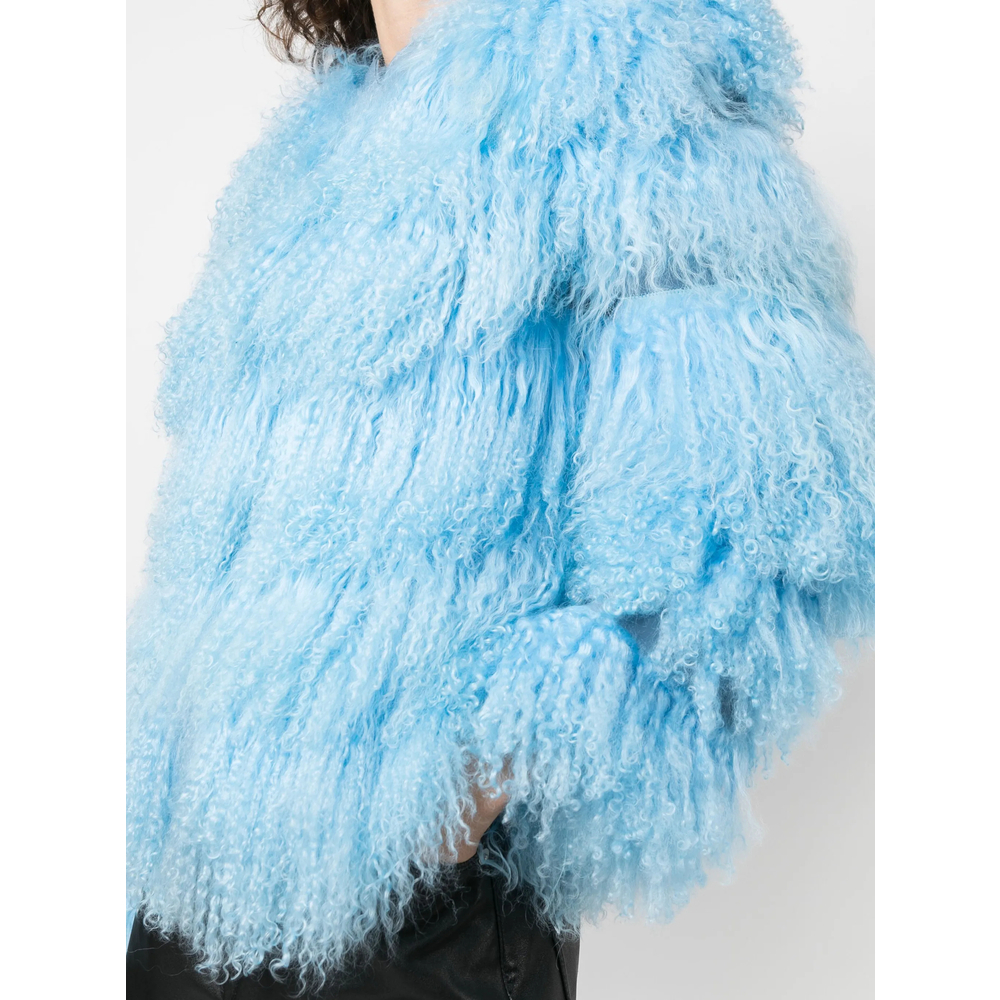 [Dancassab] Leather Jacket FW23 DCASPMF MFUR PASTE