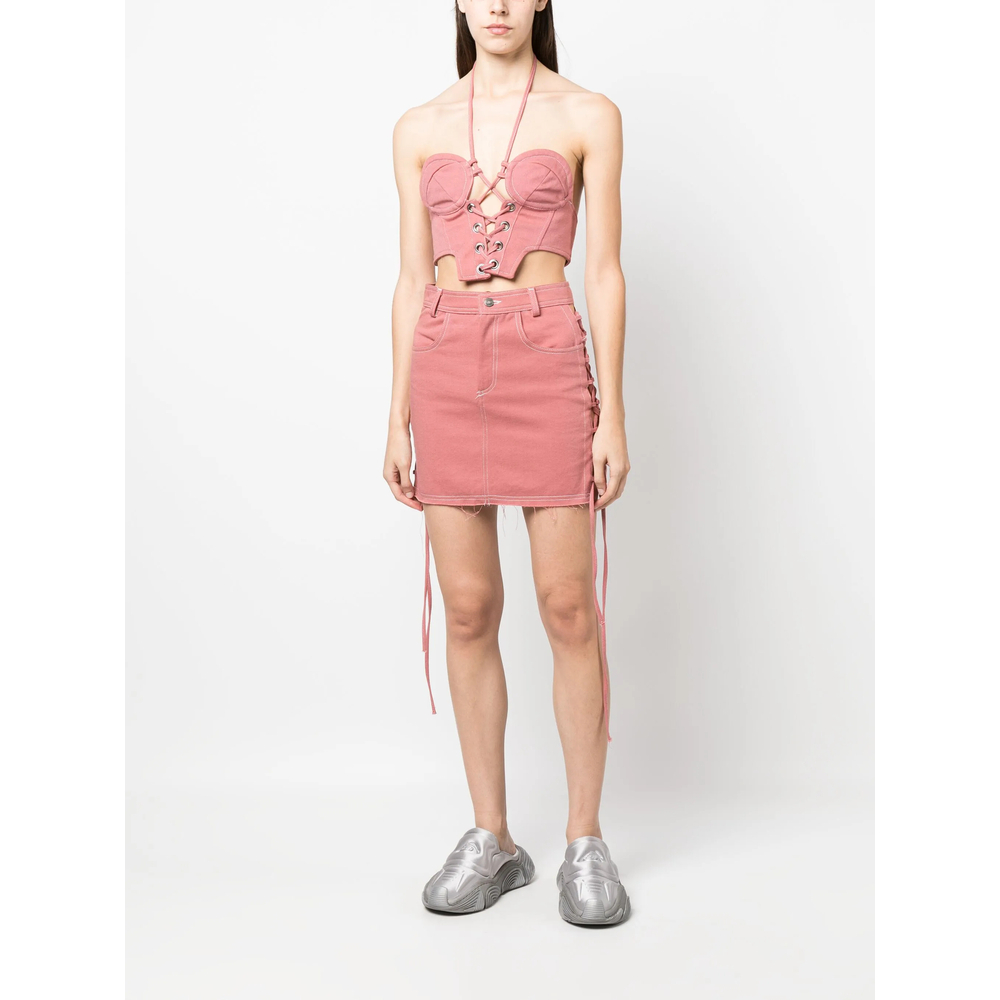[Julfer] Mini skirt FW23 X-TINA SKIRT  PINK