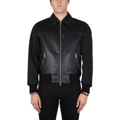 [Alexander McQueen] Leather Jacket FW23 751991_Q5HXS1000