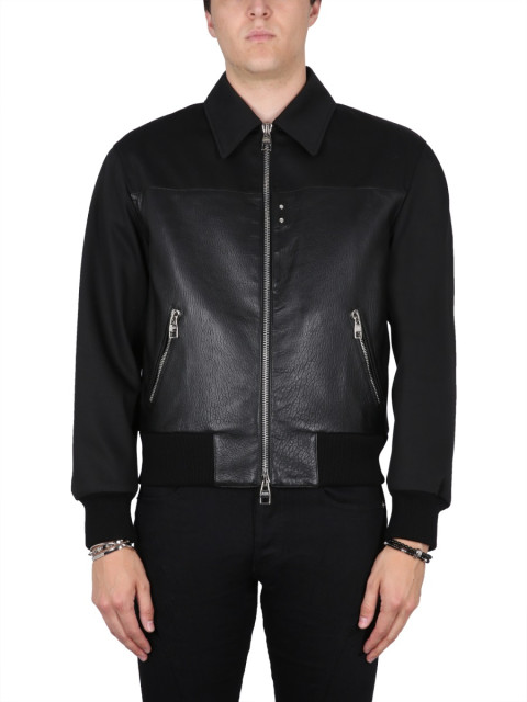 [Alexander McQueen] Leather Jacket FW23 751991_Q5HXS1000