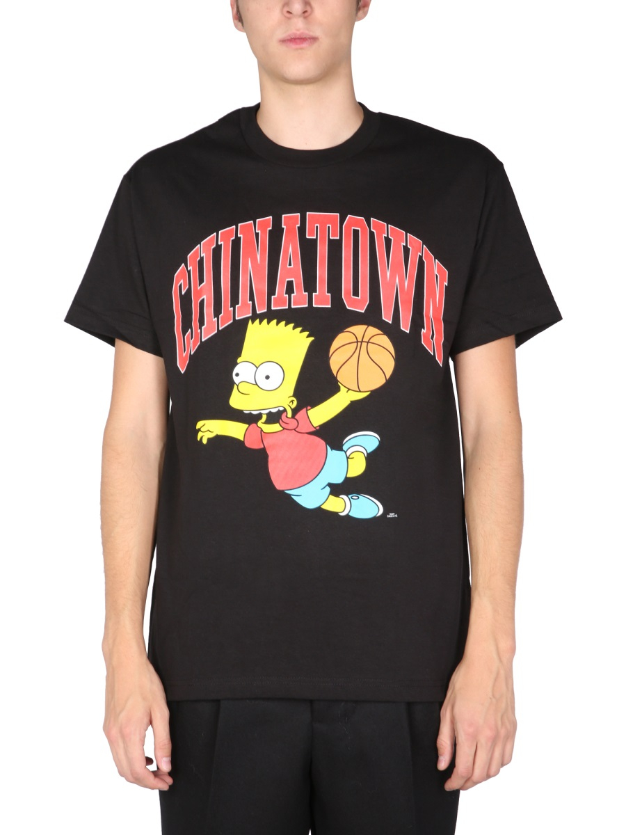 [CHINATOWN MARKET X THE SIMPSONS] T-shirts Short Sleeve FW21 CTM1990348_BLACK