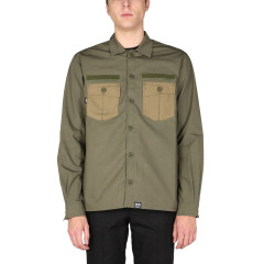 [ARKAIR] Shirts Long Sleeve FW21 A113AA-P_OLIVEGREEN