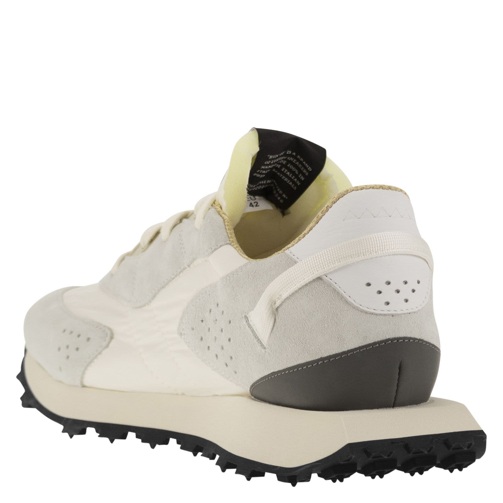 [Run Of] Sneakers CO NEON M. 40282 HASH BIANCO