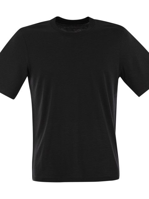 [Majestic] T-shirts Short Sleeve SS24 S24M296 HTS216 002