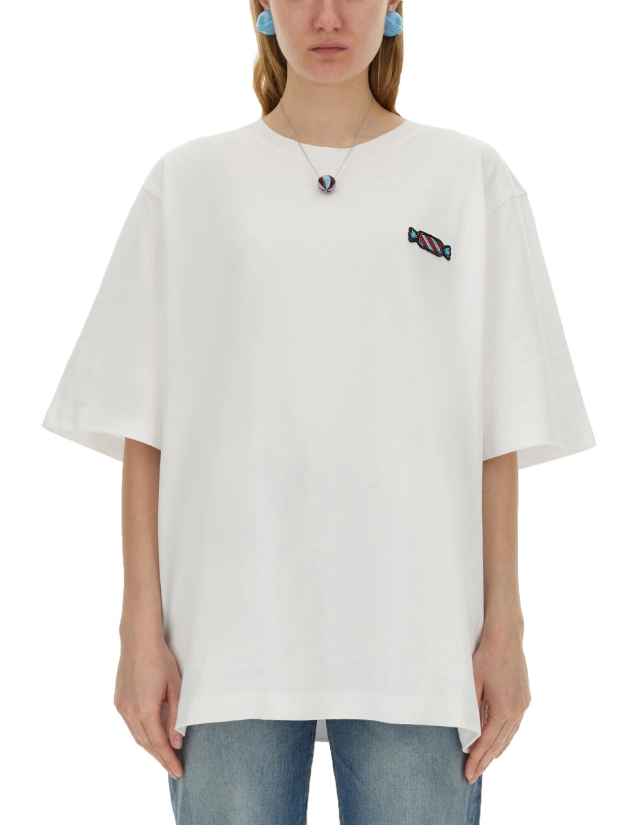 [FIORUCCI] T-shirts Short Sleeve SS24 W01FPTSH102CJ01WH01_WHITE