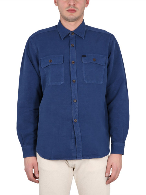 [Fay] Shirts Long Sleeve SS23 NCMA146260T_VBGU206