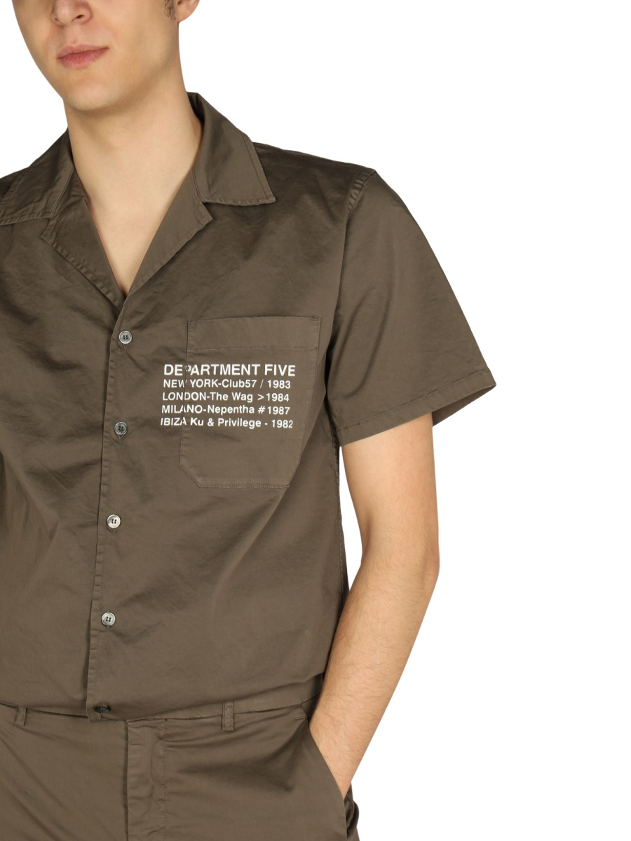 [DEPARTMENT FIVE] Shirts Short Sleeve SS22 US007_1TS0038-002P27603