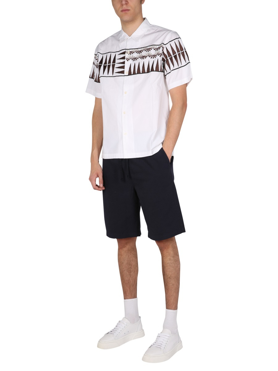 [UNIVERSAL WORKS] Shirts Short Sleeve SS22 26179_ECRU