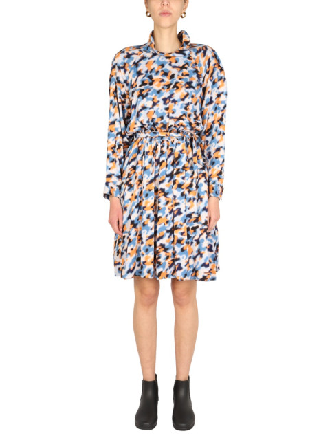 [Kenzo] Long sleeve dress SS22 FC52RO070_9P471
