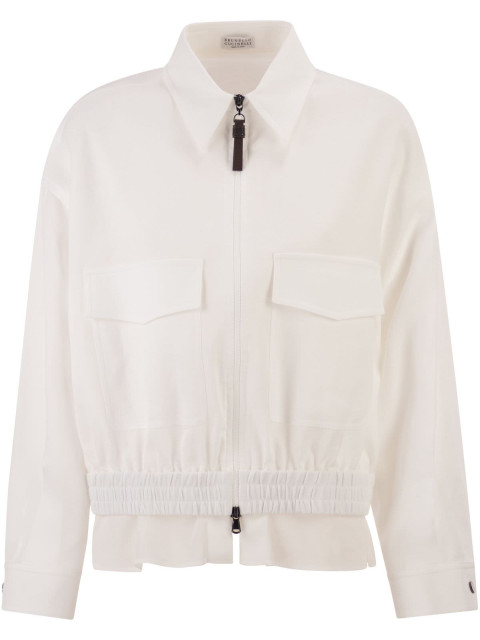 [Brunello Cucinelli] Jacket SS26 MQ986EJ706 C001