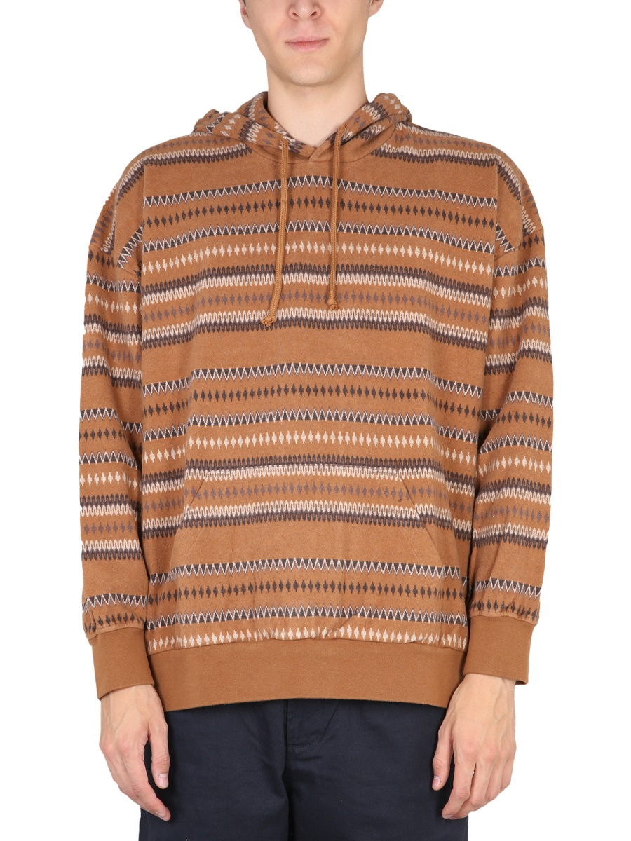 [UNIVERSAL WORKS] Hoodie FW22 27609_BROWN