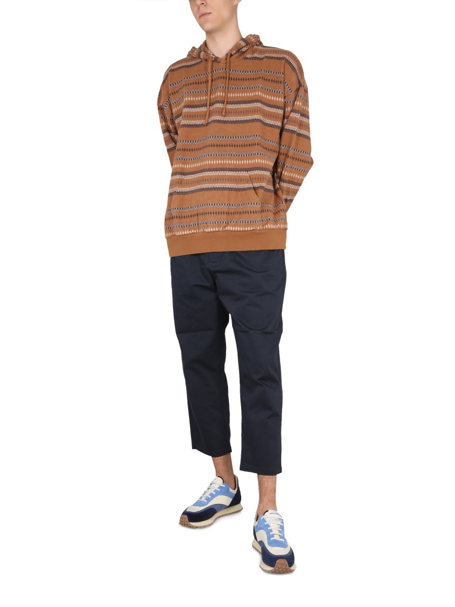 [UNIVERSAL WORKS] Hoodie FW22 27609_BROWN