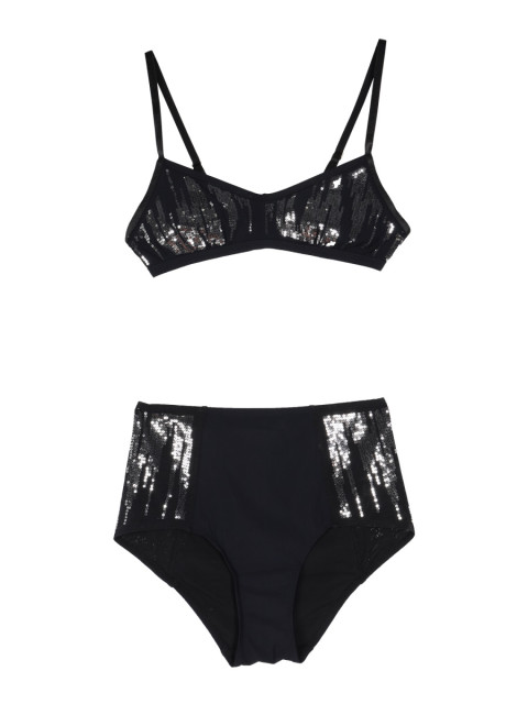 [HUALA] Brassiere panties set SS22 HUS19B02_SEQUIN