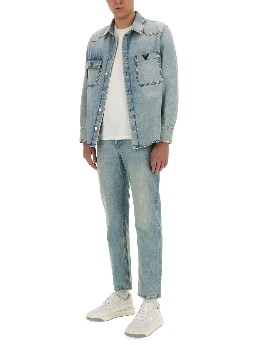 [Valentino] Denim jacket SS24 4V3DB02R9YQ_508