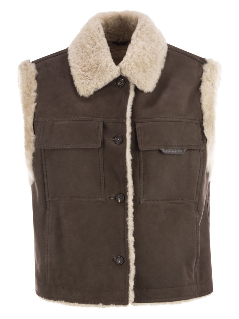 [Brunello Cucinelli] Vest FW25 MPMBP7680P C4194