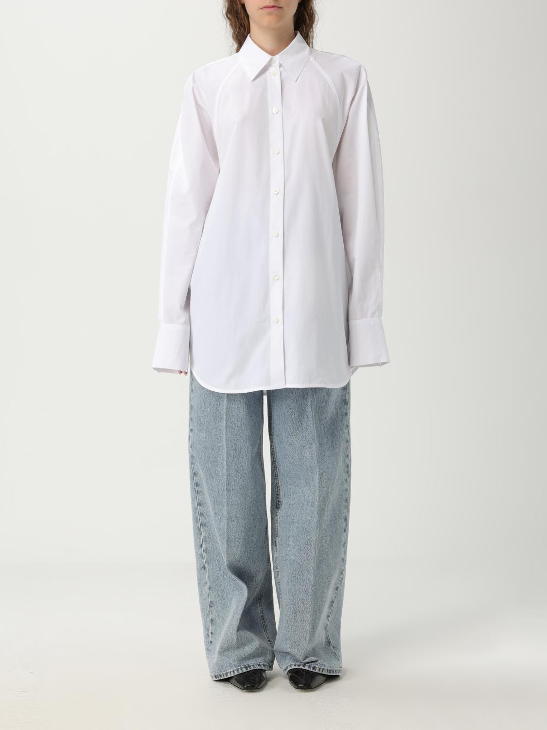 [TOTEME] Shirts Long Sleeve FW25 253WRT0515FB0226 047