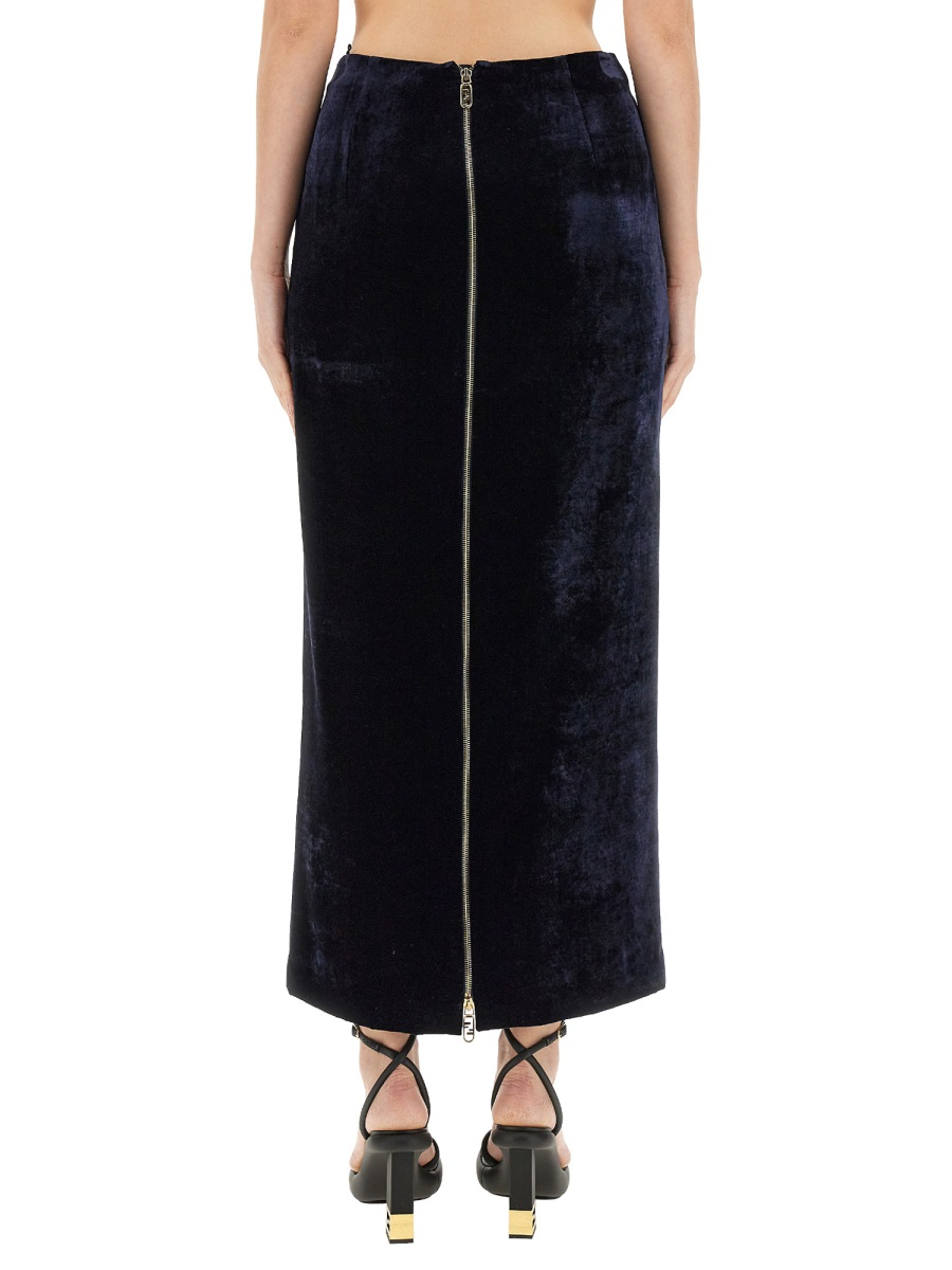 [Fendi] Long skirt FW23 FQ7517_AM3ZF1M2F