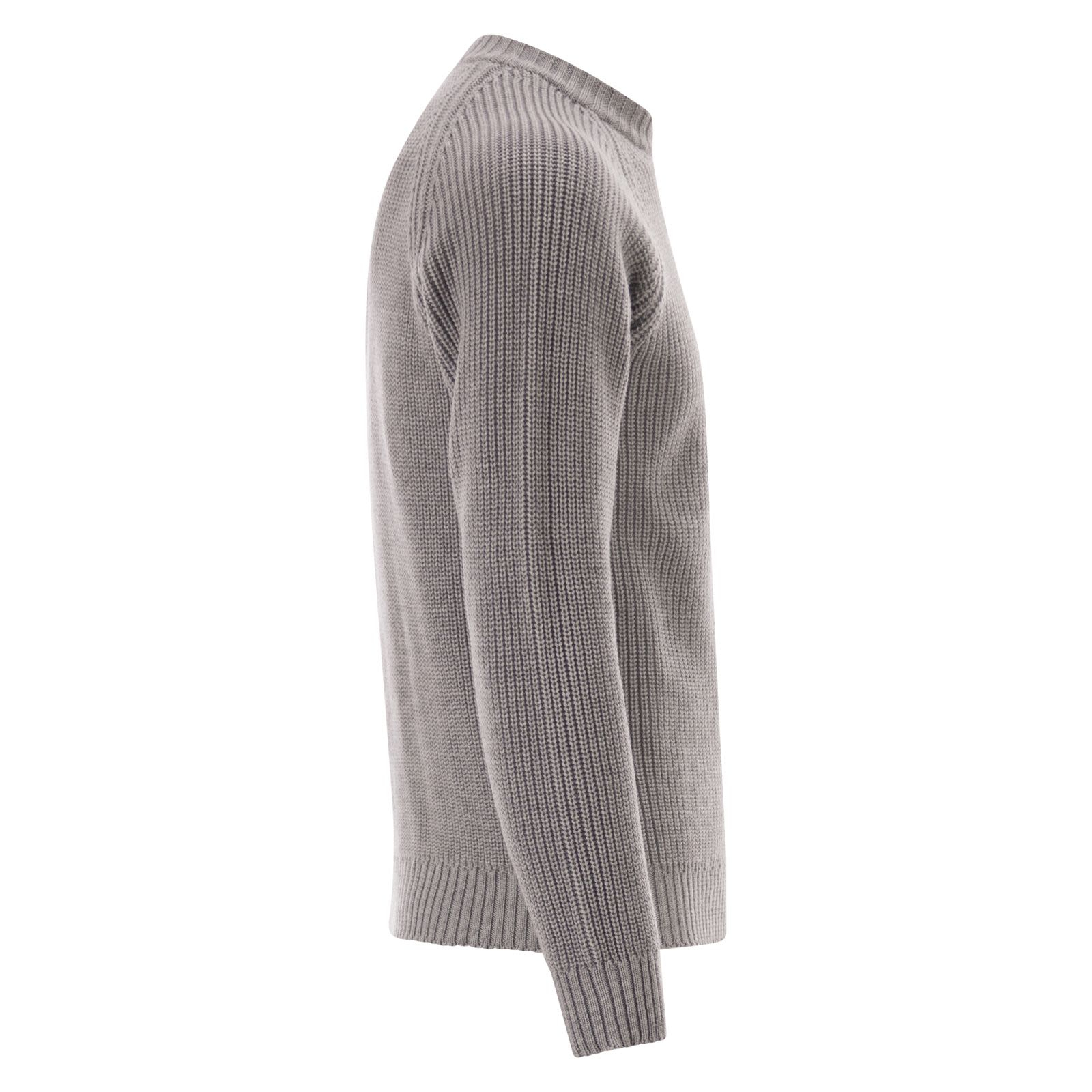 [Rakki] Knitwear FW25 REBEL GIROCOLLO WV GRIGIO