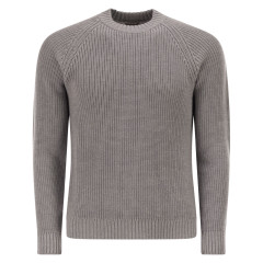 [Rakki] Knitwear FW25 REBEL GIROCOLLO WV GRIGIO